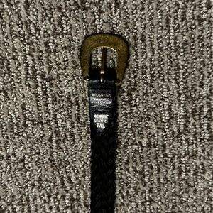 Arizona Jean Company Black Leather Kids Belt